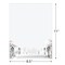 Great Papers! Stationery Letterhead, Winter Wonderland Walkway, 8.5"x11", Printer Friendly, 50 Sheets (2024030)